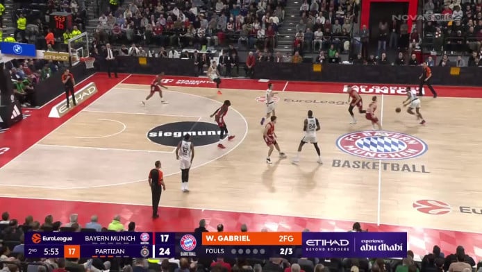 Η Παρτιζάν "αναστήθηκε" και πήρε διπλό στο Μόναχο (Highlights)