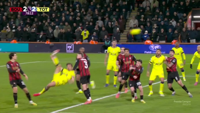 Ζωγράφισε ο Παλίνια με ανάποδο ψαλίδι (ΒΙΝΤΕΟ)