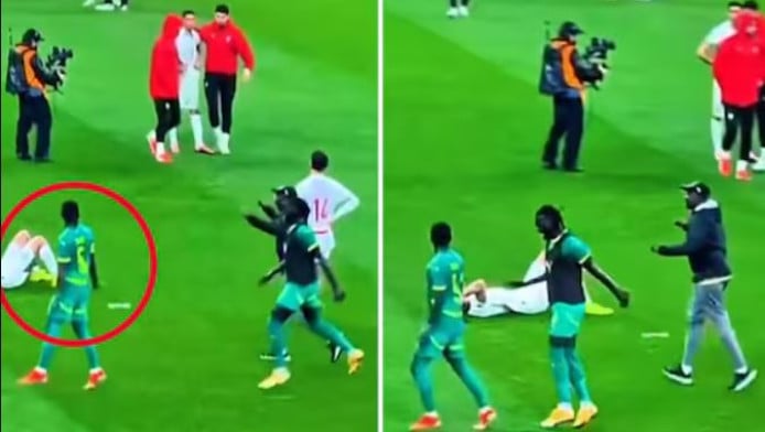 Δεν το λες και σεβασμό - Η κοροϊδία παίκτη της Σενεγάλης στον Χακίμι (Vid)