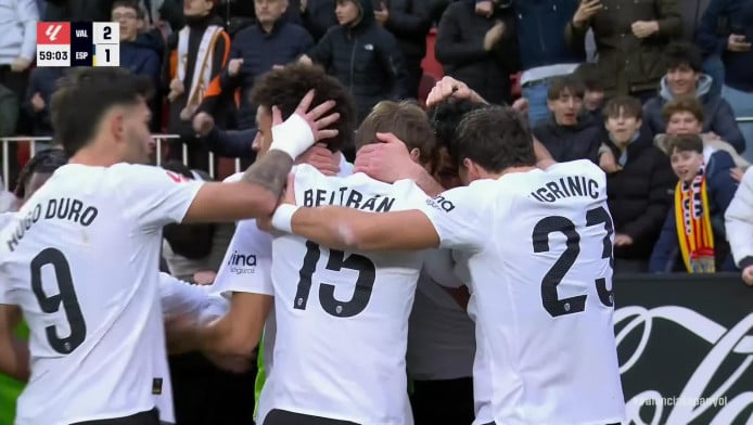 Λυτρώθηκε στις καθυστερήσεις και πήρε νίκη-ανάσα η Βαλένθια (Highlights)