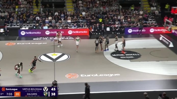 Έκοψε τη φόρα της Ζαλγκίρις η Βίρτους Μπολόνια - 10η νίκη (Highlights)