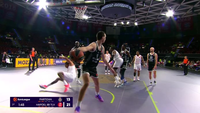 Τρομερό φόλοου κάρφωμα έπειτα από χαμένη βολή ο Γουέινραϊτ (ΒΙΝΤΕΟ)