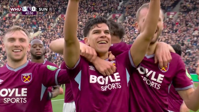 "Ζωγράφισε" ο Φερνάντες με γκολάρα - Τρομερό σουτ! (ΒΙΝΤΕΟ)