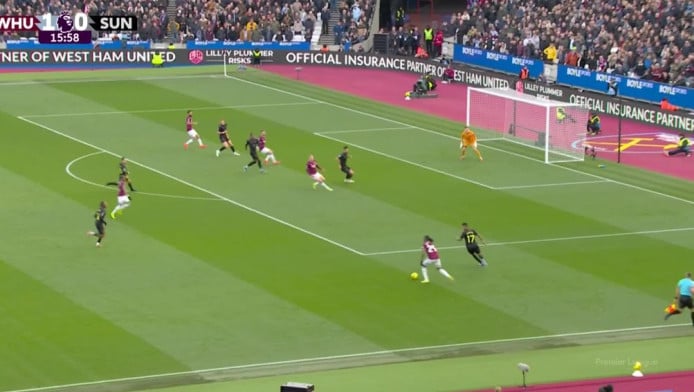 Ψυχωμένη Γουέστ Χαμ - 3άρα με Σάντερλαντ και αναπνέει καλύτερα (ΒΙΝΤΕΟ)