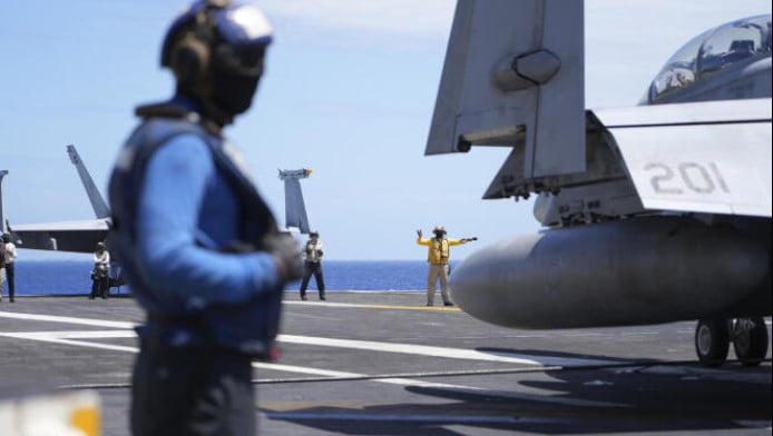 Στη Σούδα το μεγαλύτερο αεροπλανοφόρο στον κόσμο USS Gerald R. Ford (Vid)