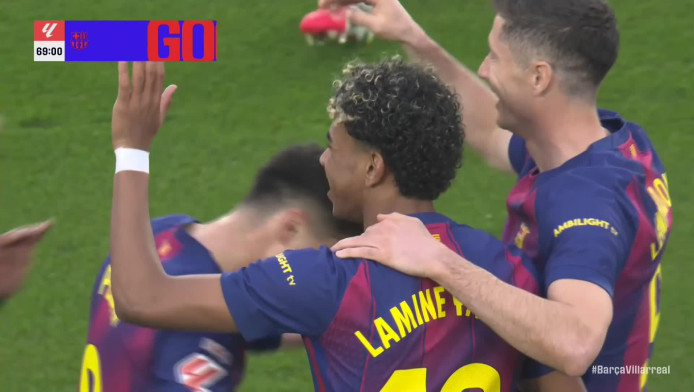 Το πήρε πάνω του ο Γιαμάλ για Μπαρτσελόνα - Ιστορικό πρώτο χατ τρικ (Hls)