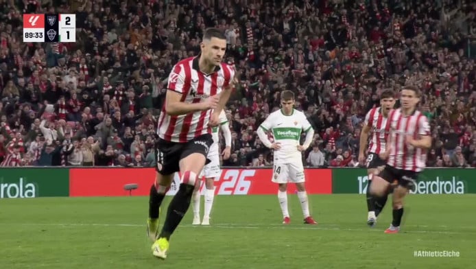 Λύτρωση στο 89’ για τη Μπιλμπάο - Την κρατά σε τροχιά Ευρώπης (Hls)