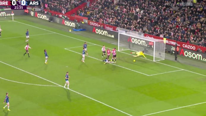 “Στραβοπάτημα” για Άρσεναλ με Μπρέντφορντ - Αγχώνεται για τον τίτλο (Vid)