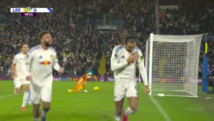 Γκολ με το στήθος από τον Κάλβερτ-Λιούιν κόντρα στη Νότιγχαμ (ΒΙΝΤΕΟ)