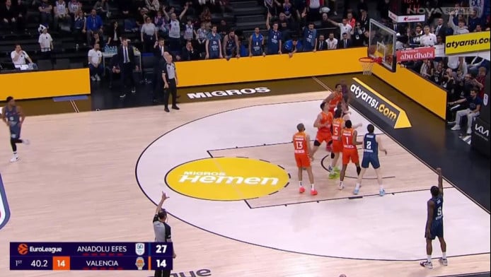 Σούπερ η Αναντολού Εφές - “Κατραπακιά” στη Βαλένθια (Highlights)