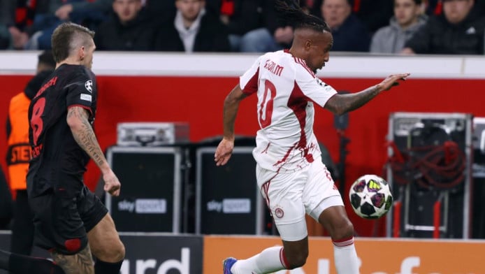 Φεύγει με ψηλά το κεφάλι ο Ολυμπιακός-Μπορούσε διπλό στο Λεβερκούζεν 