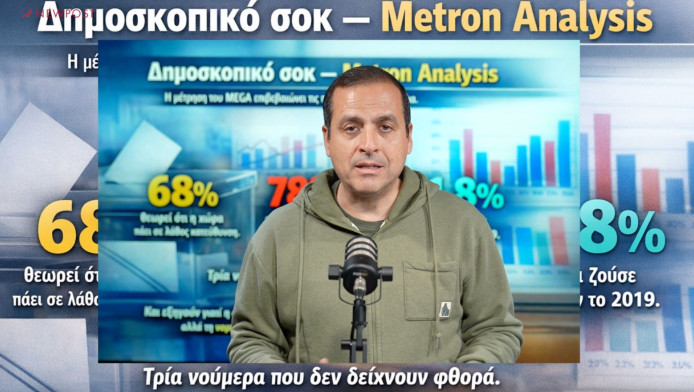 Δημοσκοπικό σοκ – Metron Analysis – Το DNA της ΝΔ και ο Νίκος Δένδιας