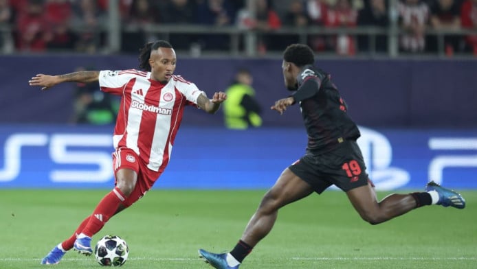 Mεγάλη απόκρουση Τζολάκη!Live: Ολυμπιακός - Λεβερκούζεν 0-0 (Vid)