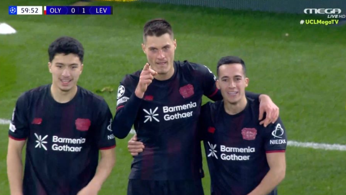Σοκ στο Φάληρο! Δύο γκολ για Λεβερκούζεν με Σικ σε 3 λεπτά (vid)