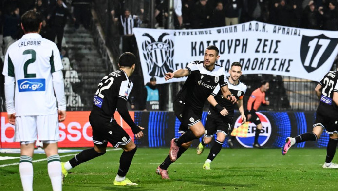 Με Γιακουμάκη και Χατσίδη στον τελικό ο ΠΑΟΚ-Λίγος ο ΠΑΟ στην Τούμπα (Vid)