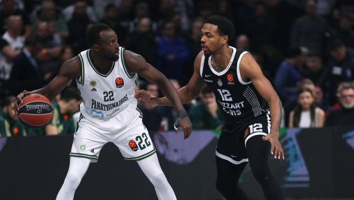 Eυάλωτος αμυντικά, καλός μπροστά-Live: Παρτιζάν - Παναθηναϊκός (BINTEO)