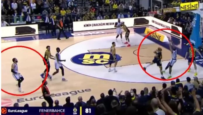 Σάλος στη EuroLeague: Αντιδράσεις για χειρονομία του Ουάσινγκτον (ΒΙΝΤΕΟ)