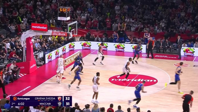 Ήττα-σοκ για Ερυθρό Αστέρα από Μακάμπι σε ματς με τρελό φινάλε! (Hls)