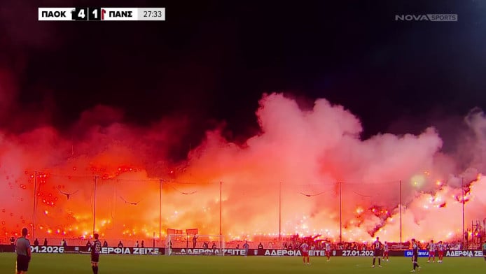 Τούμπα: Διακοπή και ανατριχίλα για τα αετόπουλα στο 27’ (BINTEO)