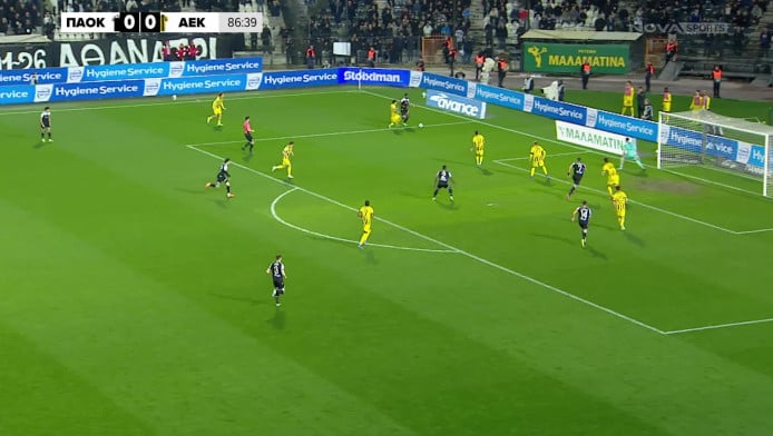Τί έχασε ο Μαντί Καμαρά - Η ΤΕΡΑΣΤΙΑ ευκαιρία του ΠΑΟΚ στο 87' (ΒΙΝΤΕΟ)