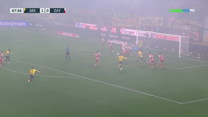 Απίστευτη χαμένη ευκαιρία για ΑΕΚ - Έβαλαν... στοπ Τζολάκης & δοκάρι (vid)