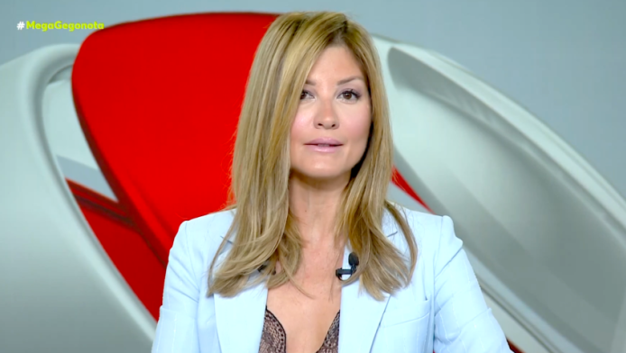 Ράνια Τζίμα: Εντυπωσιακή όσο ποτέ στον αέρα του Mega (ΦΩΤΟ)