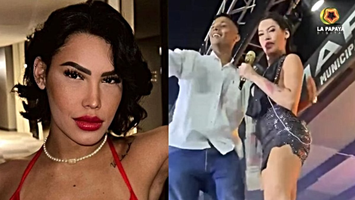 Ανέβηκε στην πίστα για σέλφι με τραγουδίστρια κι έκανε μια κίνηση ανάρμοστη