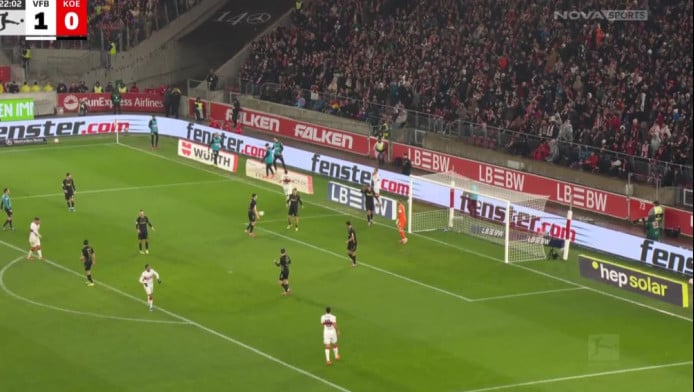 Επιμένει για… σεντόνι η Στουτγάρδη - 3άρα 4άδας στην Κολωνία (ΒΙΝΤΕΟ)