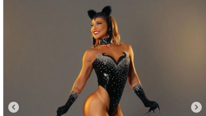 Η σύντροφος του Βινίσιους φόρεσε κολιέ με το όνομά του και έγινε viral