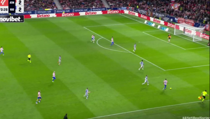 Ηγέτης Νίκο Γκονζάλες - Νίκη για Ατλέτικο Μαδρίτης με Ρεάλ Σοσιεδάδ (Vid)