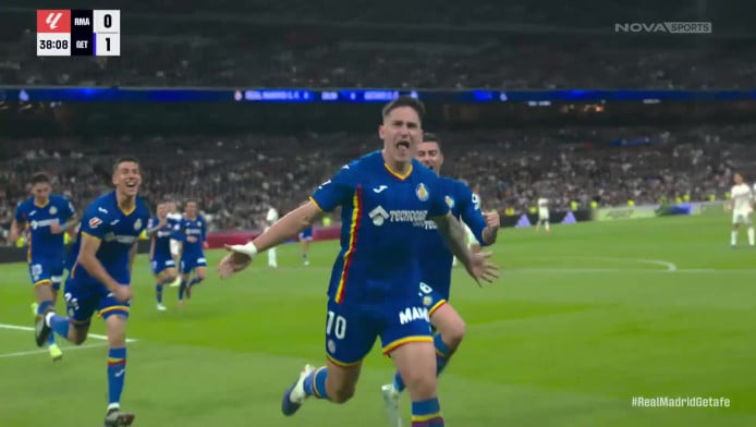 Τι σουτάρα ήταν αυτή! Απίθανη γκολάρα η Χετάφε στη Ρεάλ (ΒΙΝΤΕΟ)