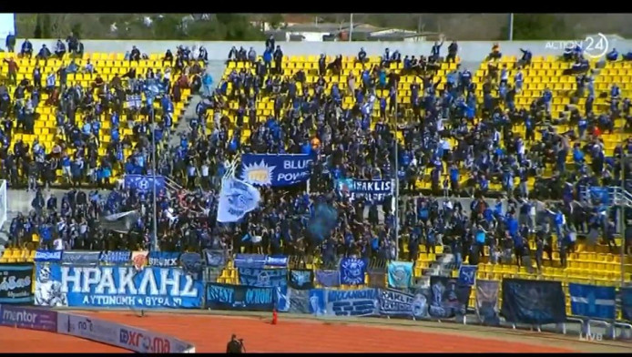 Οι "γριές" τρελάθηκαν! Οπαδοί Ηρακλή αποθέωσαν την ομάδα για την άνοδο (Vd)