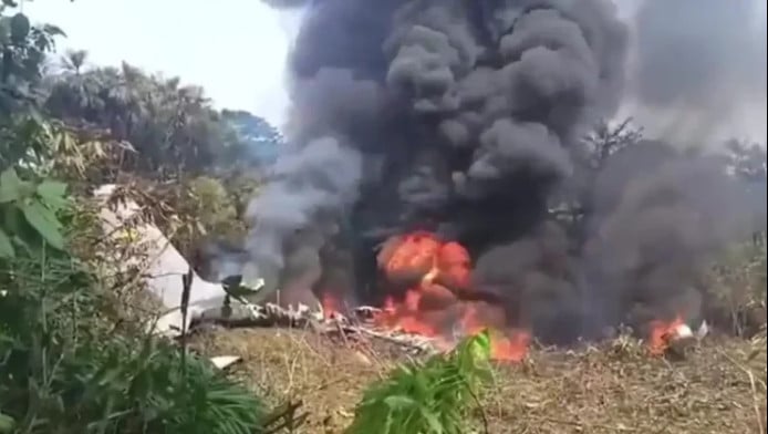 Αμαζόνιος: Συνετρίβη μεταγωγικό αεροσκάφος με δεκάδες στρατιώτες (ΒΙΝΤΕΟ)