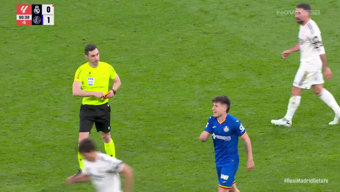 Επική φάση στο Ρεάλ - Χετάφε: Νόμιζε έληξε το ματς και αποβλήθηκε (ΒΙΝΤΕΟ)