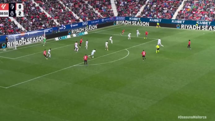 Φοβερή στο φινάλε Οσασούνα - Ισοπαλία και στις αποβολές με Μαγιόρκα (Vid)