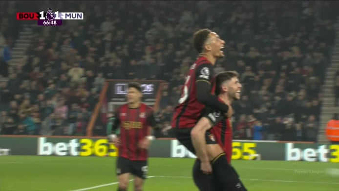 Γκέλα για Γιουνάιτεντ - Της άναψε... κόκκινο η Μπόρνμουθ (Hls)