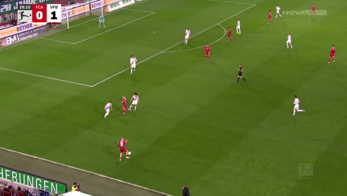 Σαρωτική η Στουτγάρδη με 5άρα στην Άουγκσμπουργκ- Βασικός ο Γιαννούλης (HL)