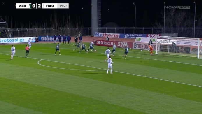 Με το πόδι στο... γκάζι ο ΠΑΟ - Λάθος Τσοκάι και γκολ από Κοντούρη (vid)