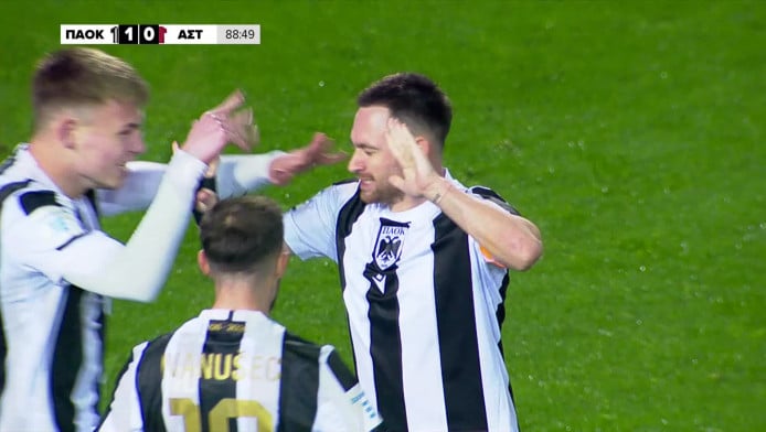 Το... τελειώνει ο Ζίβκοβιτς - Γκολ στο φινάλε κόντρα στον Αστέρα (vid)