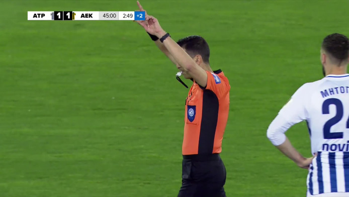 Πανηγύρισε το 1-1 η ΑΕΚ, της το ακύρωσε το VAR (ΒΙΝΤΕΟ)