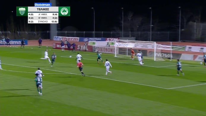 Συνεχίζει το πάρτι ο ΠΑΟ - Τέταρτο γκολ από Κυριακόπουλο (vid)