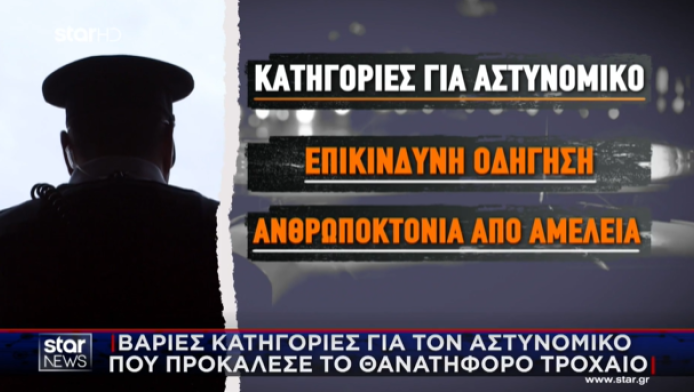 Θανατηφόρο τροχαίο στο κέντρο: Αστυνομικός παραβίασε κόκκινο σηματοδότη