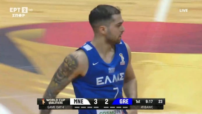 Μαγικός Τολιόπουλος με 19 πόντους και 5 τρίποντα στο ημίχρονο! (ΒΙΝΤΕΟ)