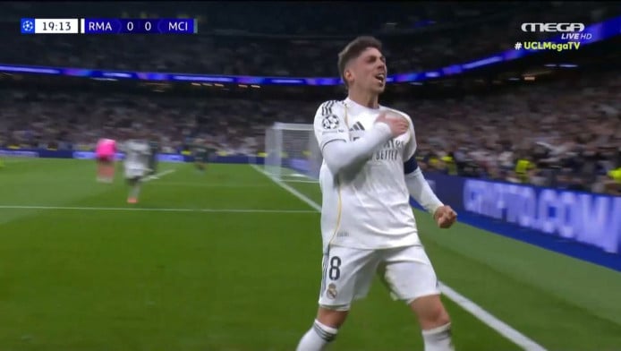 Τρία γκολ στο πρώτο ημίχρονο ο Βαλβέρδε, ασύλληπτο το τρίτο! (ΒΙΝΤΕΟ)