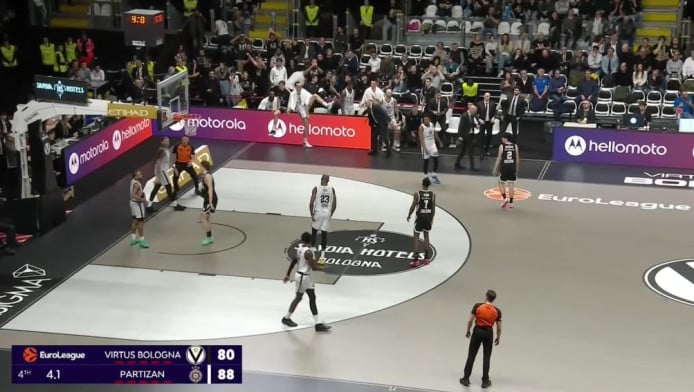 Ανώτερη στην Μπολόνια η Παρτιζάν - Διπλό γοήτρου (Highlights)