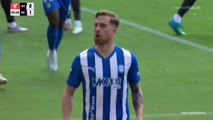 Η Αλαβές έφερε τούμπα τη Μαγιόρκα και την πέρασε - Φουντώνει η μάχη (Hls)