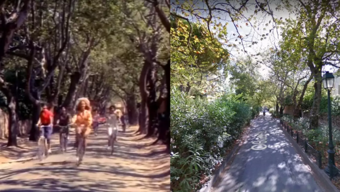 Πώς είναι σήμερα ο δρόμος που έκανε ποδήλατο η Αλίκη στο Ναυτικό (ΦΩΤΟ)