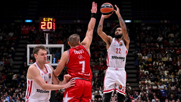 Για την οριστική πρωτιά-Live: Ολυμπιακός - Αρμάνι Μιλάνο