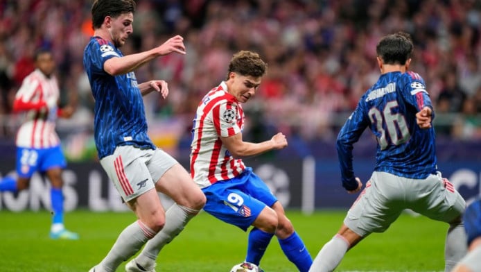 Ανοικτοί λογαριασμοί για Ατλέτικο και Άρσεναλ -Χ από την άσπρη βούλα (Vd)