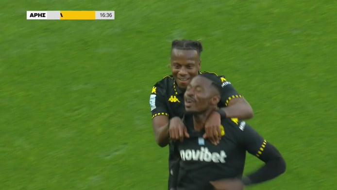 Φανταστικό πλασέ Χόνγκλα και 1-0 ο Άρης (ΒΙΝΤΕΟ)